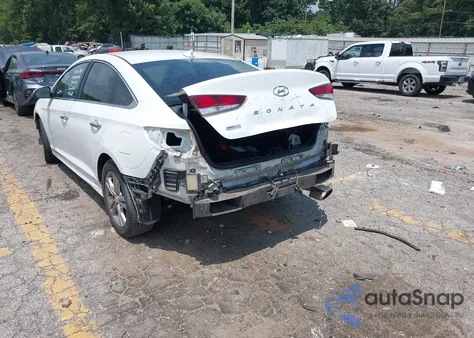 2018 Hyundai Sonata Sel from USA, damaged, VIN 5NPE34AF5JH636196